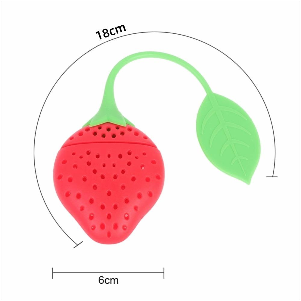 Food Grade Silicone Silicone Tea Infuser Long Handle Tea Filter Loose Leaf Tea Infuser Tea Meeting