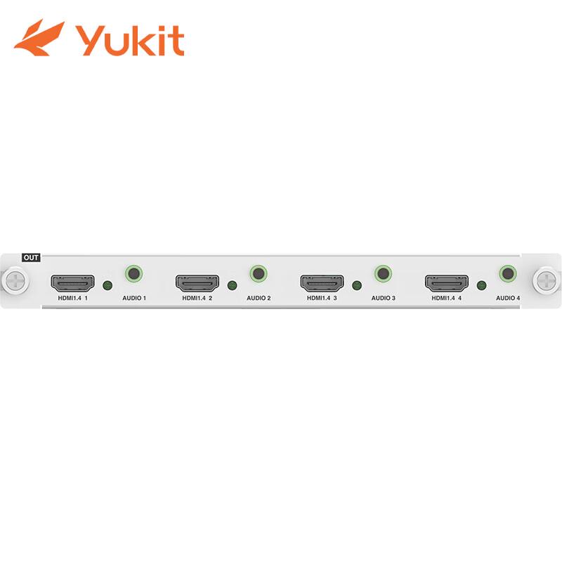 

Yu Kong YK-VAP-E Series 4-Channel 4K HDMI Output Card (CN version)
