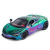 Simulation 1/32 McLaren 720S Super Sportwagen Modell Legierung Diecast Spielzeugfahrzeug Kinder Junge Geburtstagsgeschenk Ton Licht Heimdeko Miniatur
