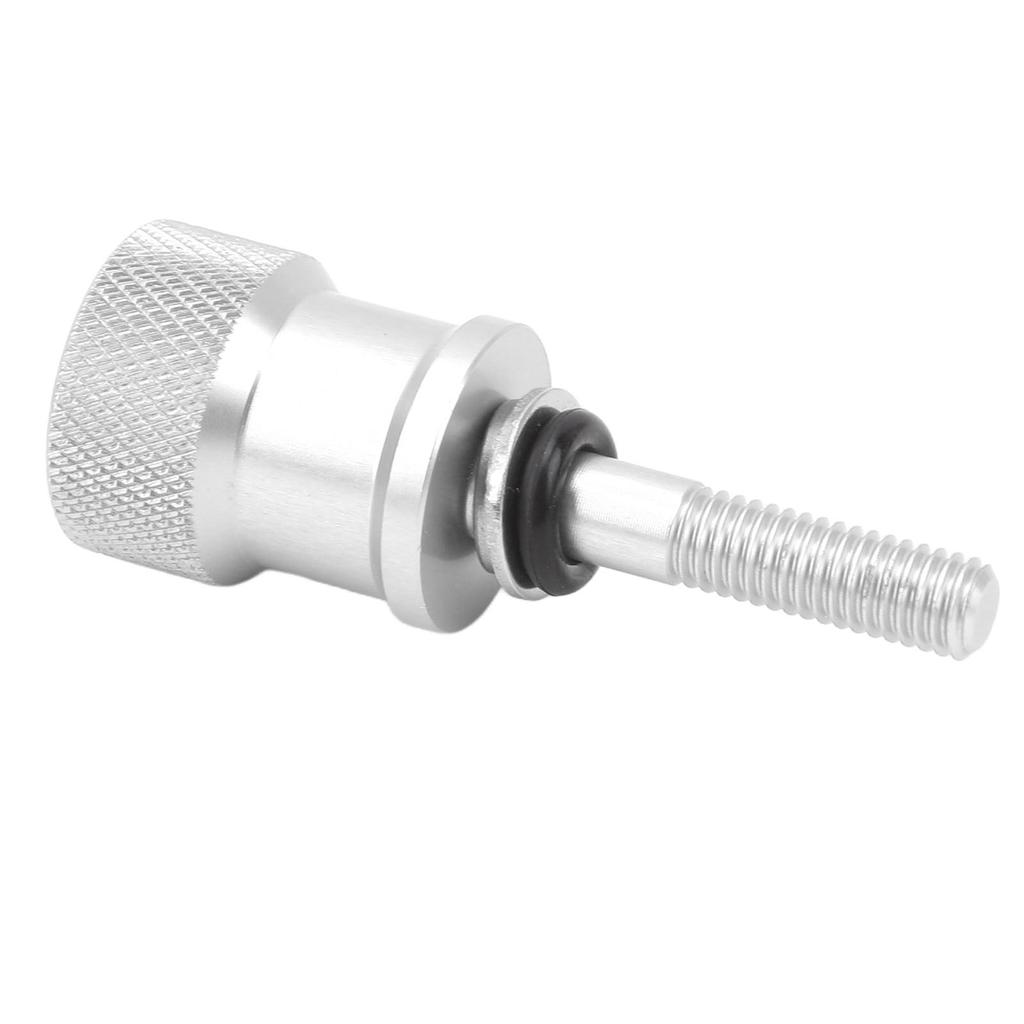 Motorcycle Rear Seat Bolt Secure Aluminum Alloy High Strength Quick Release Seat Screw for R Nine T Silver