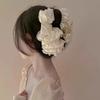 Cloud Bubble Extra Large Bow Hair Clip - High-End 2025 Claw for Women