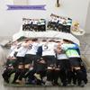 Spezia Calcio Pattern Bedding Home Decoration Birthday Gift (1 * duvet cover + 2 * pillowcase, without core)