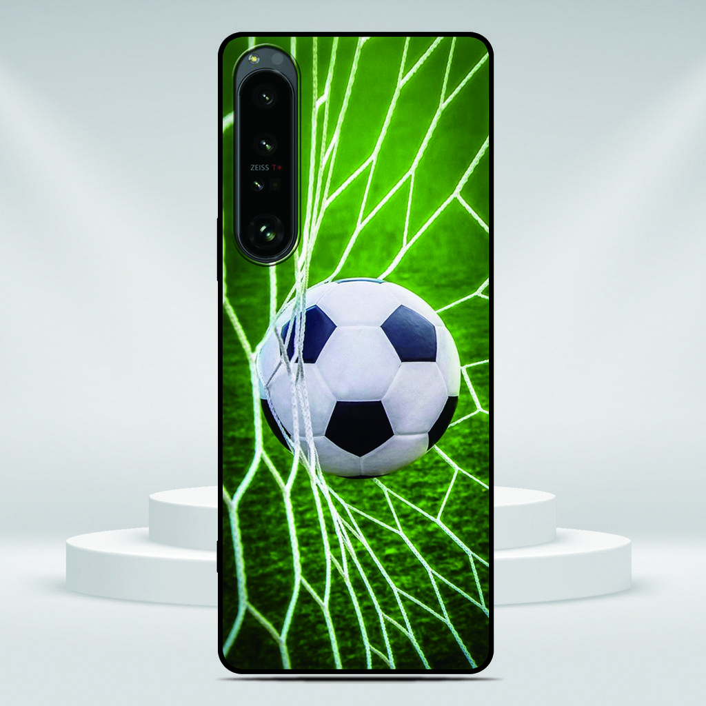 Sport Fußball Handyhülle Für Sony Xperia 1 VIII 10 VII 5 VI V IV III II XZ5 XZ4 XZ3 XZ2 XA2 L3 6 7 8 Benutzerdefinierte Foto Rückseite