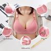 Breathable Wire-Free Minimizing Bra for Middle-Aged & Elderly Women - Comfortable Side Support for Large Busts & Underarm Fat