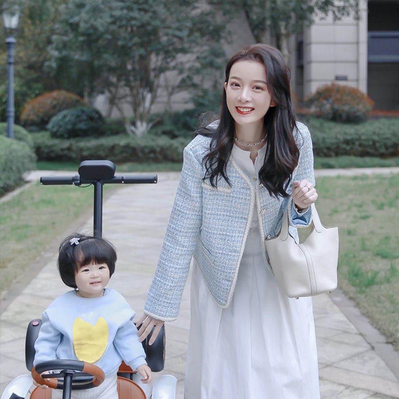 Yüksek kaliteli Bayanlar Tüm Maç Küçük Koku Ceket Sonbahar Tüvit Ceket Kadın