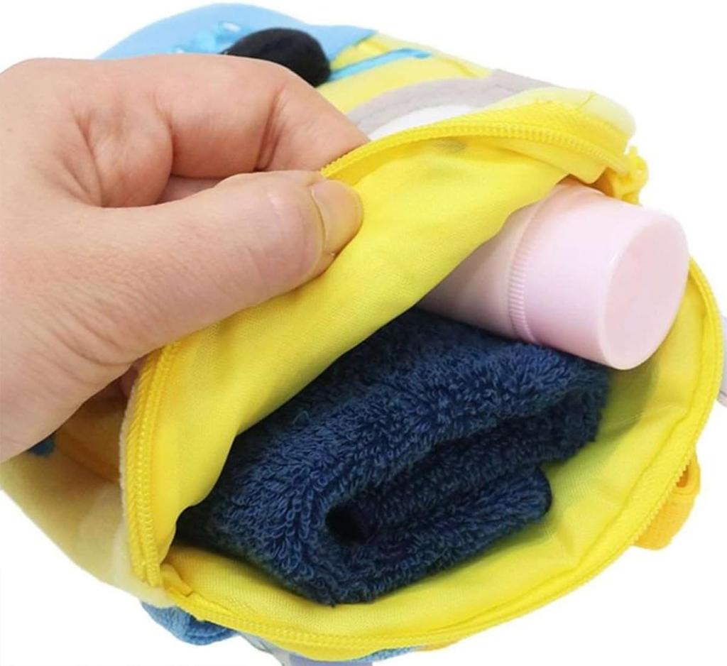Marushin Mascot Pocket Minion Bob Character Entry Perfect for and Elementary Suitable for Boys and 4805050800 Pouch, Pouch, Supplies, Preschool,