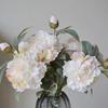 Silk Petals Peony Artificial Flower Multicolor Faux Flower Simulation Peony Flower  Home Decoration