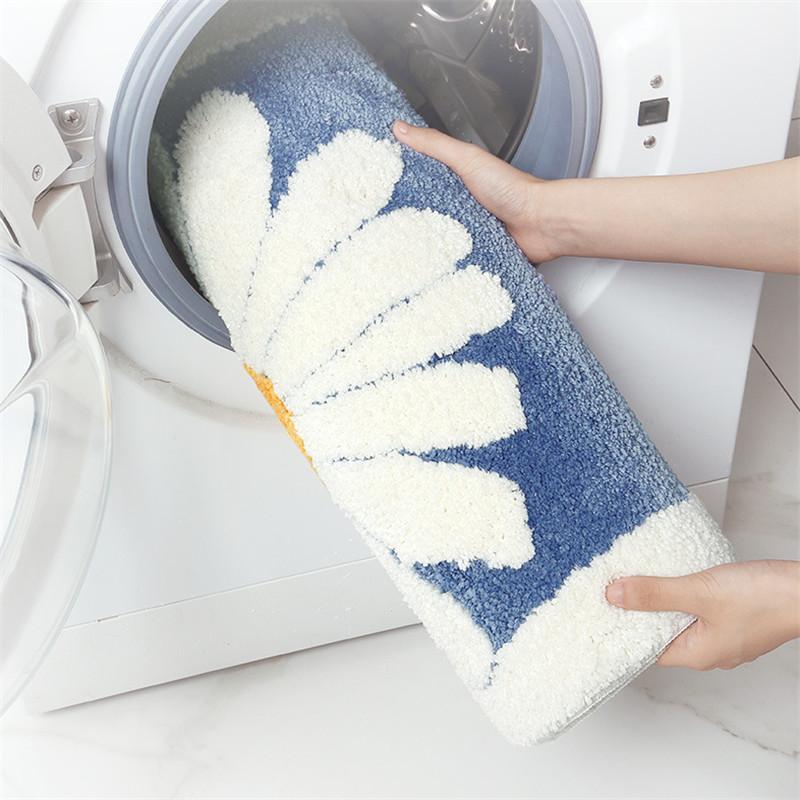 Covoraș pentru ușă de baie, absorbant, antiderapant, pentru dormitor.