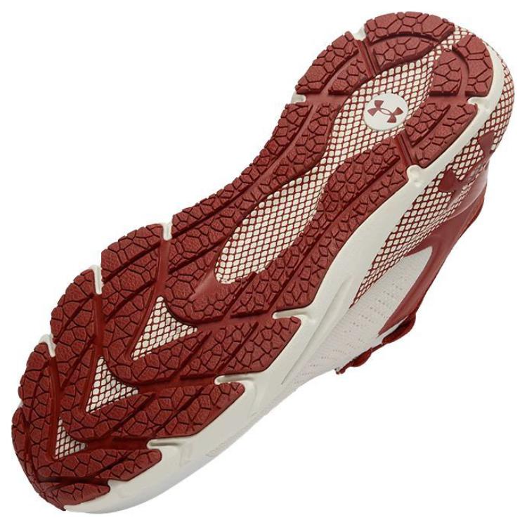 Under Armour HOVR Phantom 24/7 Chaussures de Running Décontractées Basses Confortables Femme sneaker Blanc Rouge 3028447-840