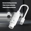 48V to 5V 2.4A POE Converter POE to Type C Adapter IEEE802.3af/at Standard 10/100Mbps Type C Power Over Ethernet Adapter