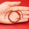 Five-colored thread bracelet knot thread good luck good fortune health happiness wish length