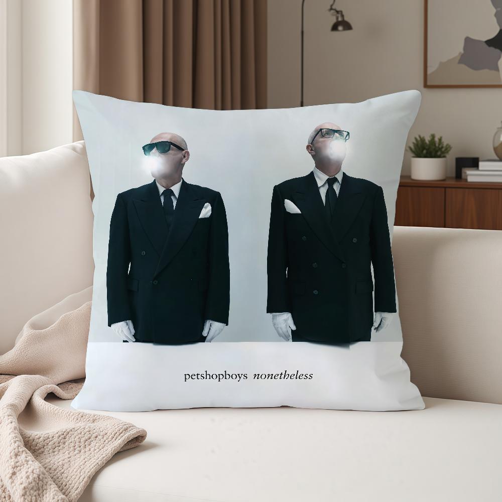 Band P-pet Shop B-boys Pillow Case Suitable For Bedrooms Living Rooms Cars Home Decoration