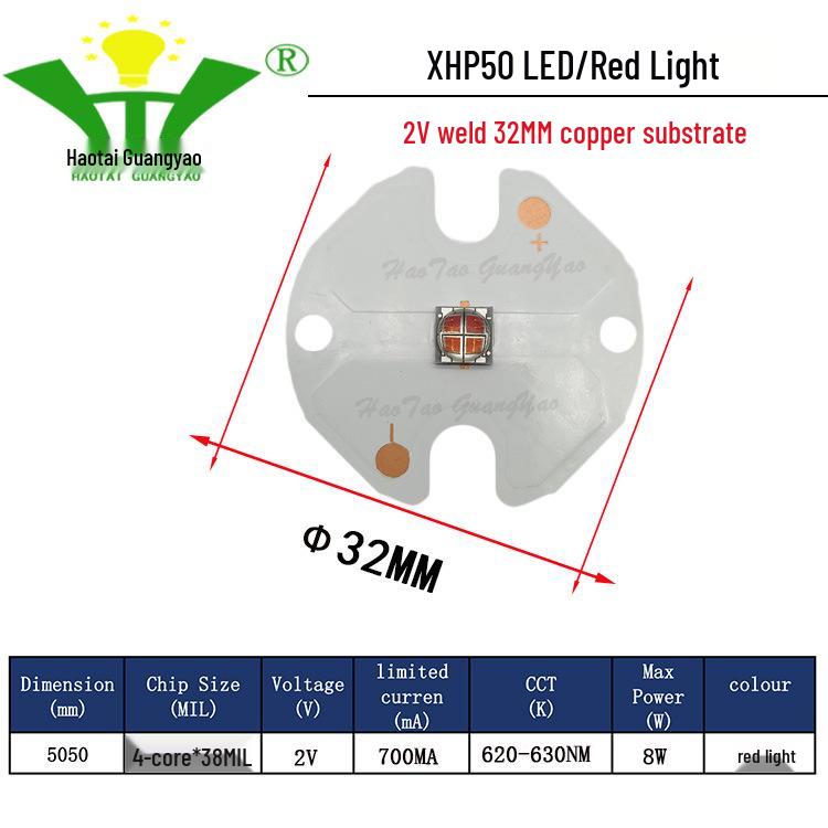 Imitation CREE XHP50 2nd Gen 5050 LED Chip 20W High Power LED Surface Mount Light Source
