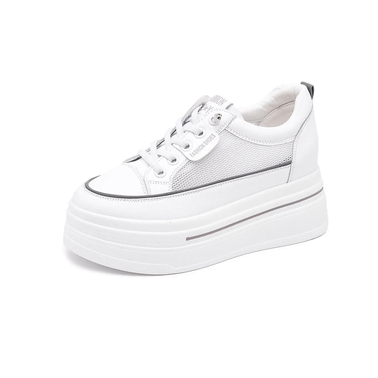 

Женская обувь на шнуровке весна-осень на высокой платформе Y2k модные женские белые туфли AH легкие качественные удобные и элегантные 39