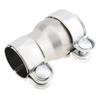 2 To 2.5 Inch Double Clamp Reducing Pipe Exhaust Adapter Carbon Steel Exhaust Pipe Adapter Car Motorcycle Accessories ToolsGood Product