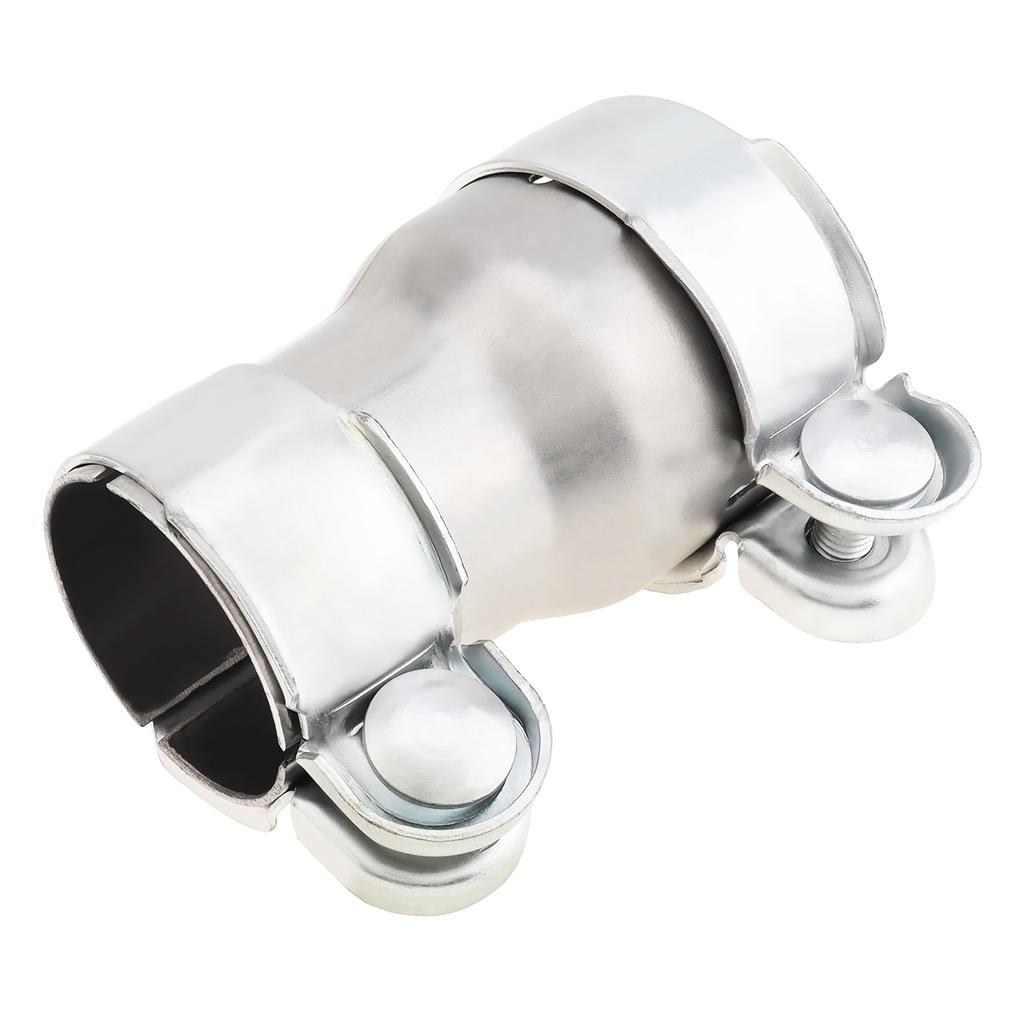 2 To 2.5 Inch Double Clamp Reducing Pipe Exhaust Adapter Carbon Steel Exhaust Pipe Adapter Car Motorcycle Accessories ToolsGood Product