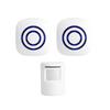 Wireless Infrared Sensor Motion Detector Entry Door   Alarm 1 Transmitter & 2 Receiver