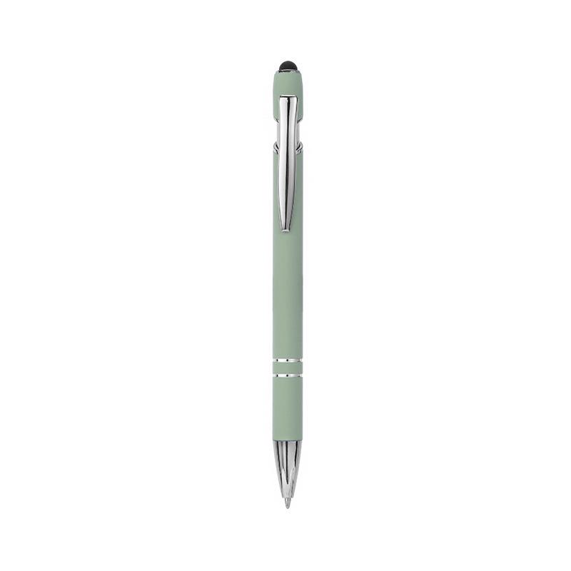 Custom Logo Colored Metal Gel Ballpoint Pen for Signing & Touchscreen Use