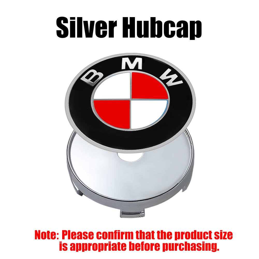2026 Hot 4Pcs 60/63/68mm Car Emblem Wheel Center Covers Hub Caps Badge Replacement For BMW M E30 E34 E36 M5 M6 F01 F20 E39 E46 E52 E53 M3