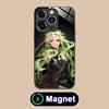 Anime Neon C.C Phone Case for iPhone 17 16 15 14 13 12 11 Air Pro Max Plus Mini Glass MagSafe Cover