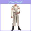 Klassisk Star Wars Rey Kostume Til Piger Perfekt Til Halloween Og Temafester