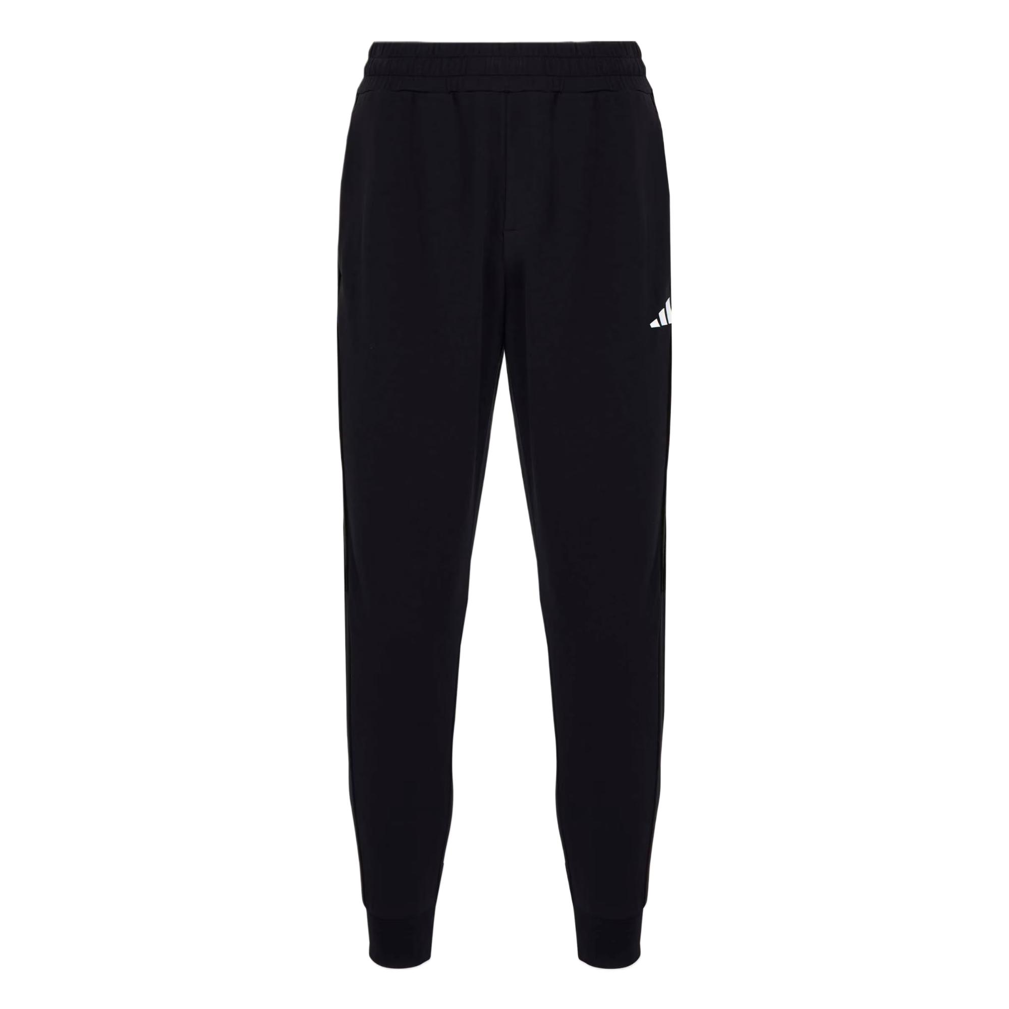 Adidas Comfortable Mid-Rise Three-Stripe Knit Sports Pants Men Bottoms KS0281 XS