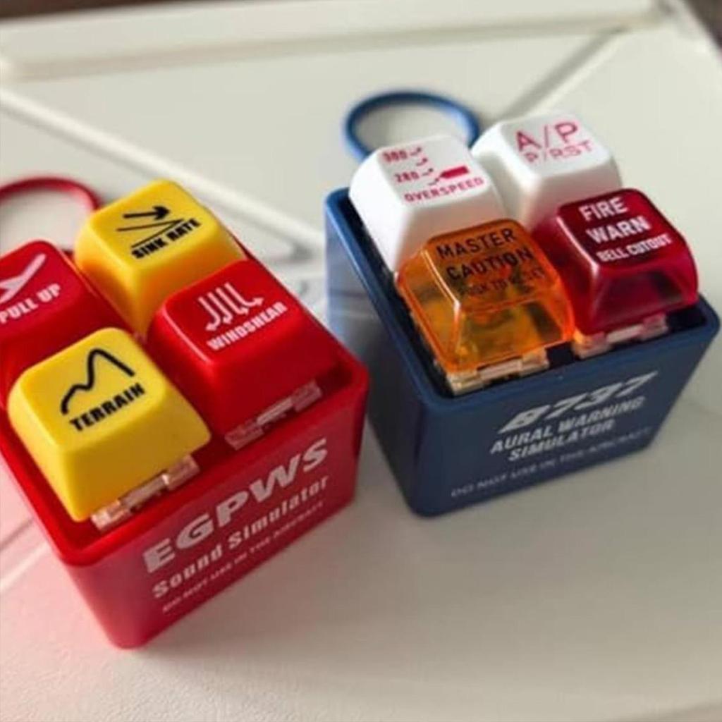 Simulator Sunet Avertizare EGPWS B737 Afaceri Aviație Rută de Zbor Alerte Echipaj Revigorant Stimulator Cerebral Breloc Mașină