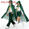 Irish Saint Patrick Festival Costume Cloak With Polyester Material For Adult Party Celebrations