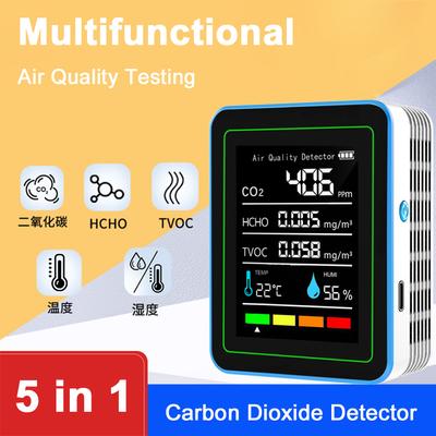 House Air Quality Monitor Indoor Air Quality Meter Temperature and Humidity Monitor Formaldehyde Monitor for Home Office School