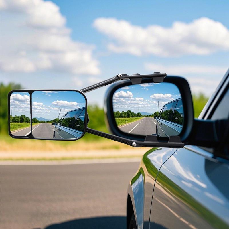 Przedłużacze Lusterka Do Holowania Regulowane Lusterko Przedłużające Do Ciężarówki Obrót 360 Stopni Odporne Na Wibracje Akcesoria Do Holowania Dla