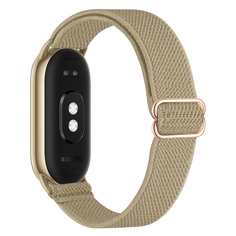 Braided Strap for Xiaomi Mi Band 8 Elastic Nylon Solo Loop Adjustable Watchbands Replacement Correa Bracelet for Miband 10/9/8