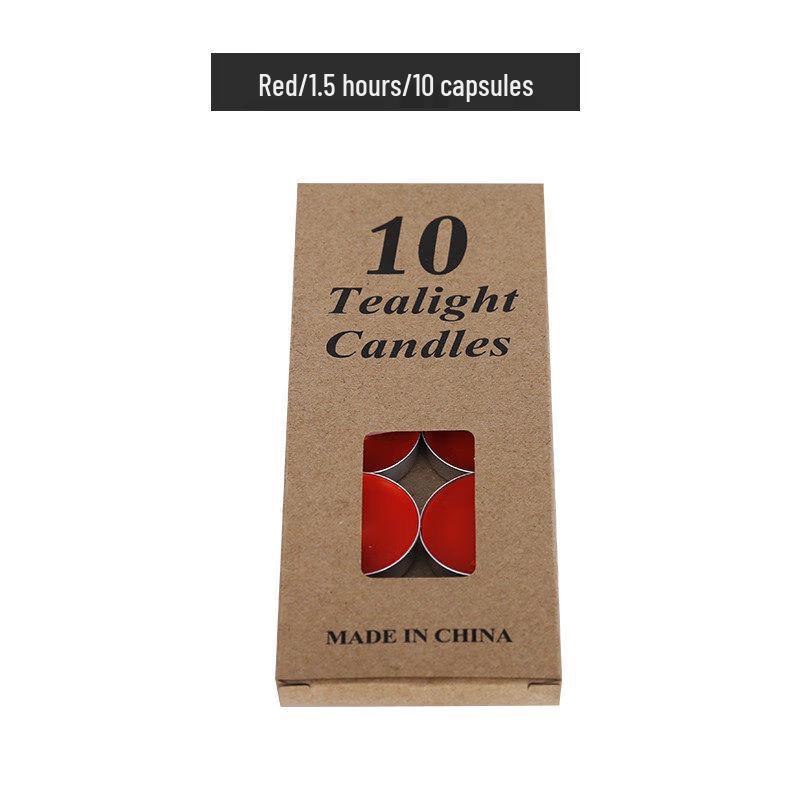 LIEI Smokeless Odorless Tea Light Candles