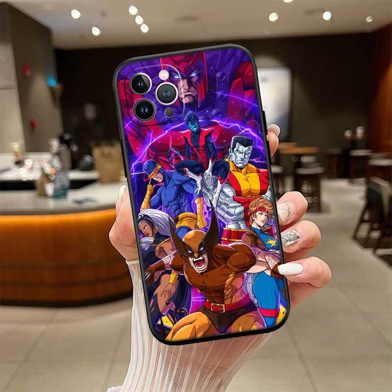 X-Men Shockproof Phone Case for iPhone 6 6s 7 8 11 12 13 14 15 16 17 16E XS Pro Max XR X SE Air