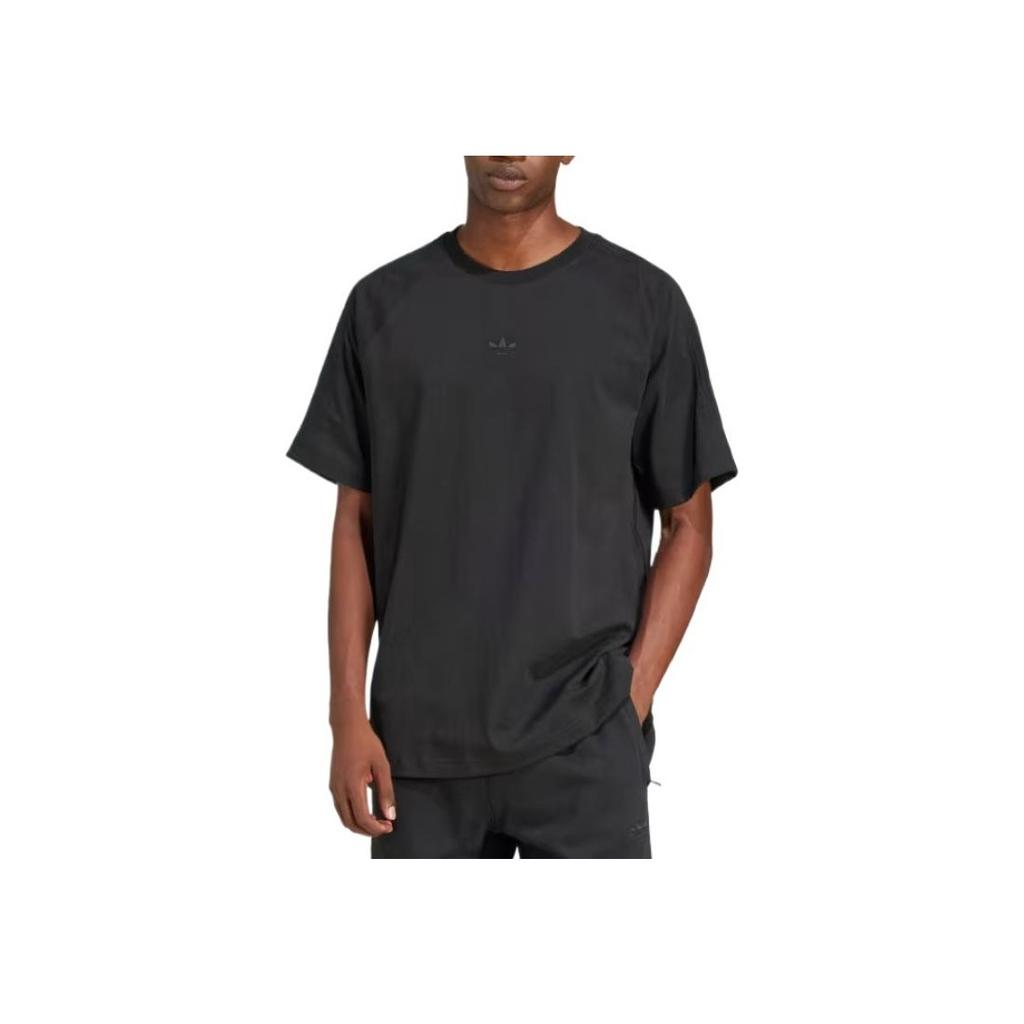 adidas Premium Essentials T-Shirt Black Men Streetwear JC9570