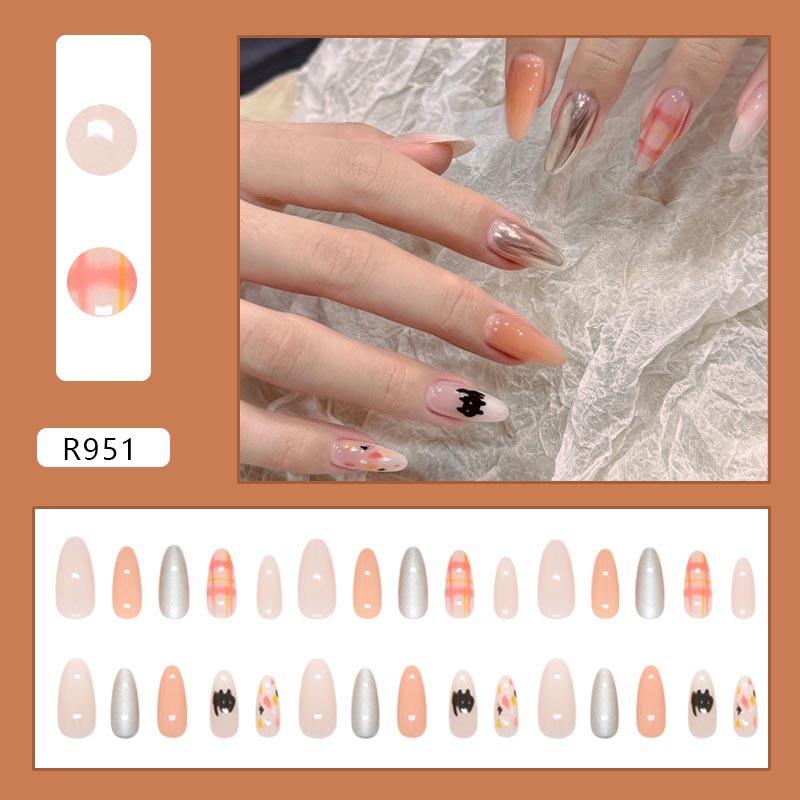 

Мультяшное граффити клетка яркий цвет милый игривый кот модный милый съемная носимая броня 24 штуки