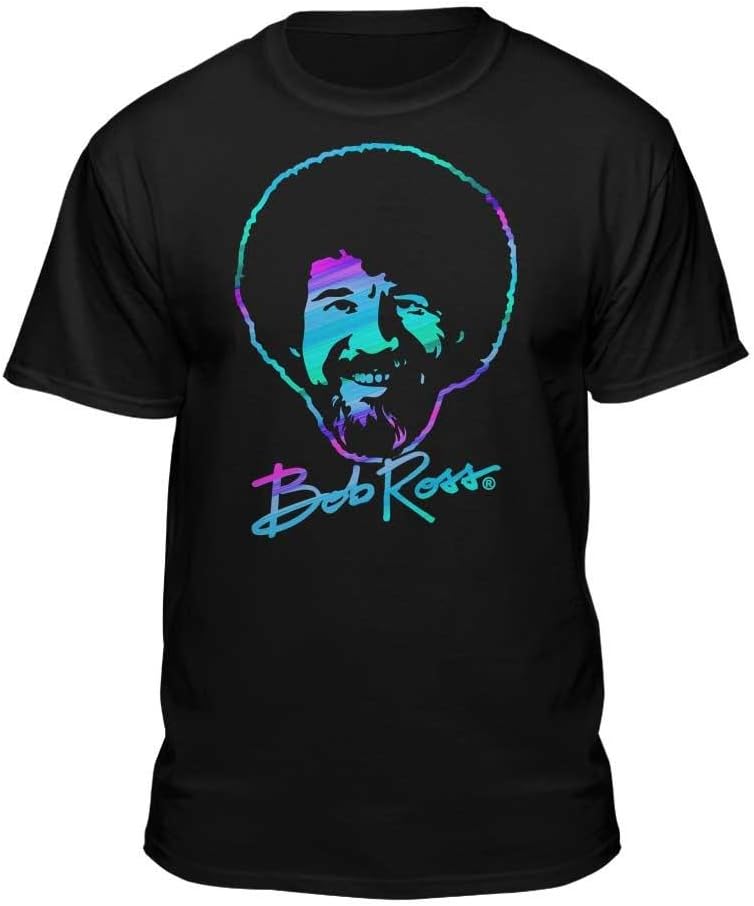 Bob Ross Watercolor Portrait T-shirt