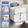 No-Drill Wall-Mounted Bathroom Tissue Box