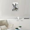 Metal Wall Art Hello Sweet Cheeks Vintage Kitchen Poster