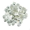 50 Pcs Alloy Heart Shaped Necklace Pendant Charm Beads DIY Craft Supplies