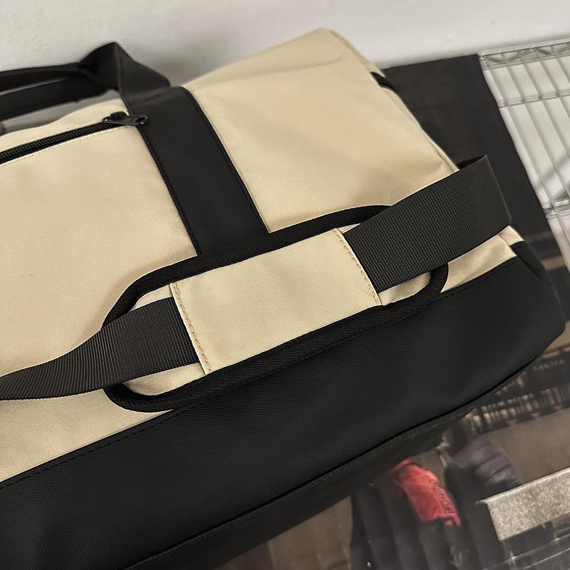 Reiseveske Stor Kapasitet Tørr og Våt Separat Vannavvisende Duffelbag Separasjon Sko Lommer Sports Fitness Bag