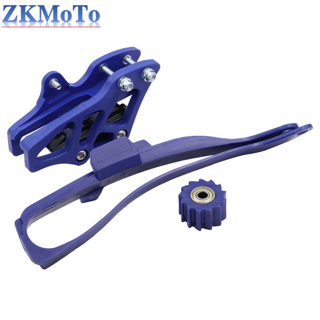 Motocross Chain Guide Swingarm Chain Slider Guide Bottom Roller For Yamaha YZ WR YZ125 YZ250 YZ250F YZ250X YZ450F WR250F WR450F