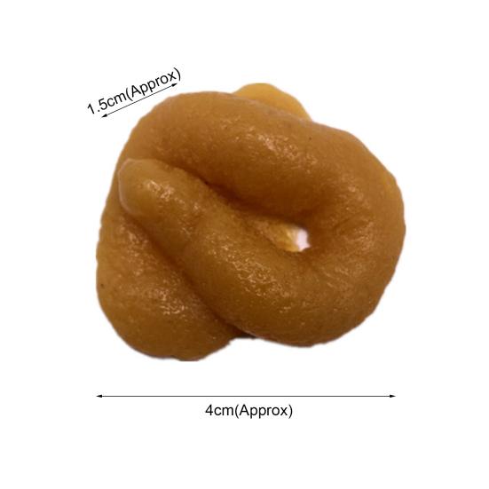 Decorative Kids Toy Great Smell-less Fake Poop Prank Gift Soft
