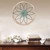 1/3pcs Circular Flower Wall Decoration Retro Wall Background Pendant Rural Wall Hanging  Door