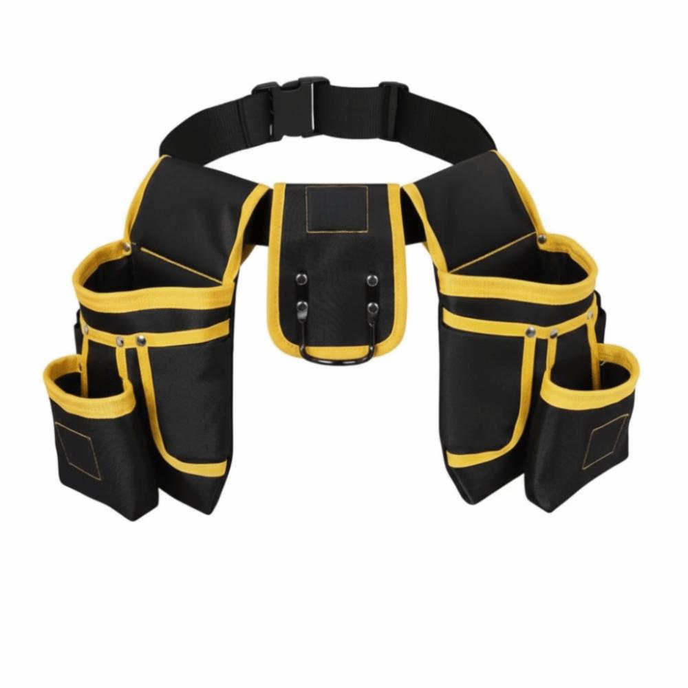 26-Strap Design Magnetic Tool Belt Magnetic Tool Holder Removable Pouch Detachable Waist Pouch Multi-Pocket System