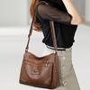 Multi-compartment Simple All-match Middle-aged and Elderly Mother's Large-capacity Casual Shoulder Crossbody Bag