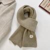 Knitted Scarf, Men's and Women's Styles, Thick Scarf, Woolen Scarf, Woolen Shawl