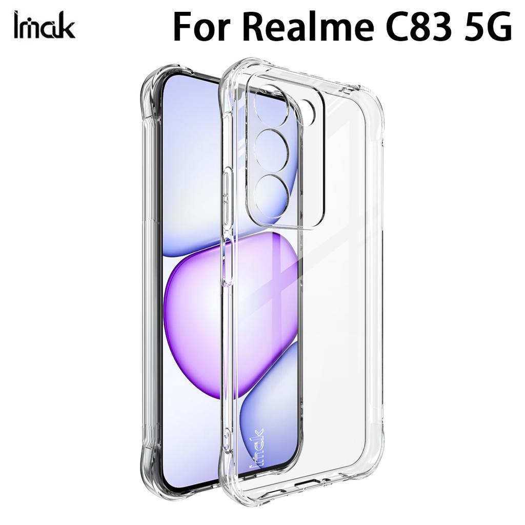 For Realme C83 5G Phone Case IMAK Shock-resistant Soft Case