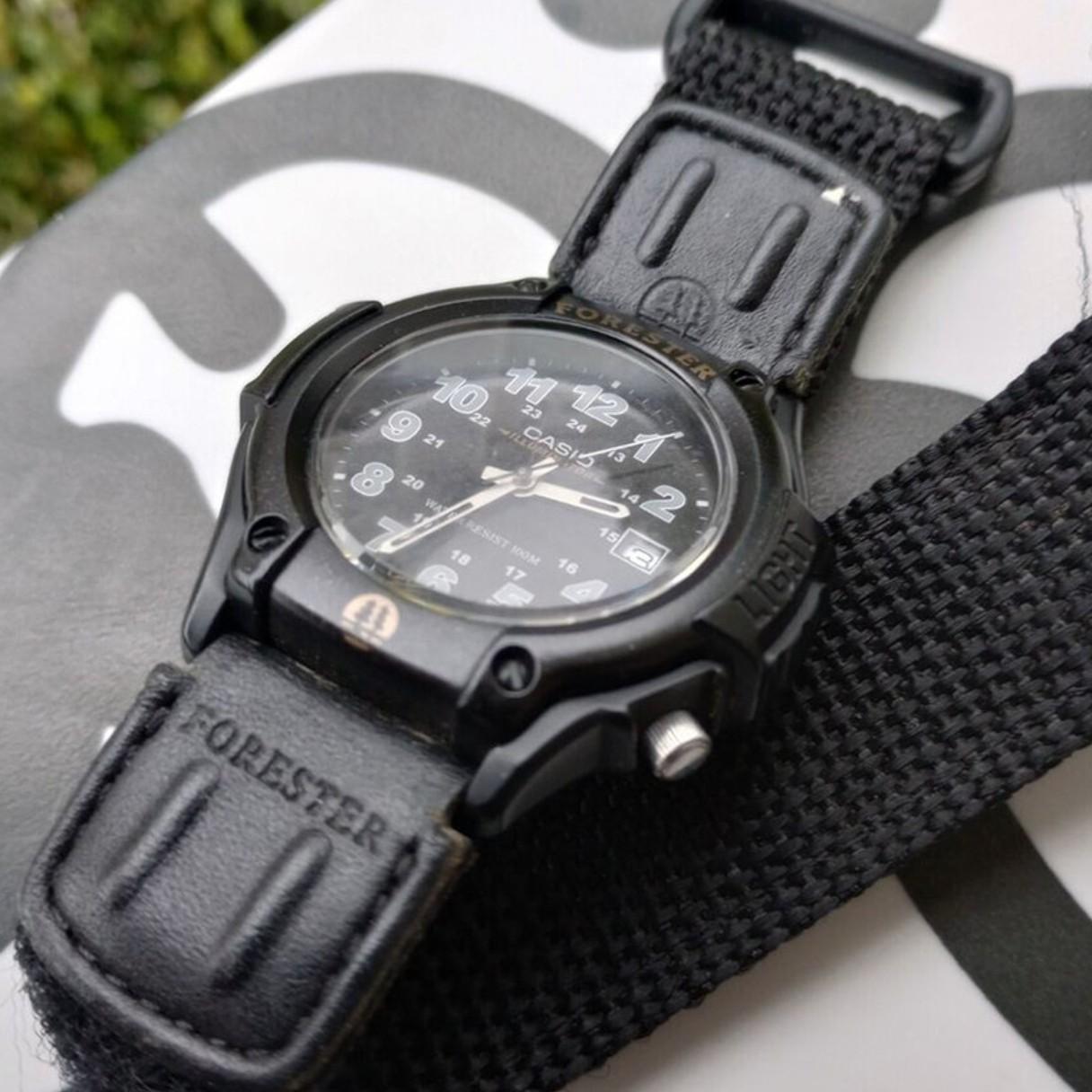 

Casio FT-500WC-5B Електронні наручні годинники Чоловіки Жінки Мода Пара Студент Водонепроникний світло Функція Black / Black