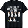 T-shirt Chien Têtu Jack Russell Terrier Tricks Cadeau Chien T-shirt Unisexe