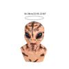 ET Cosplay Costume Halloween Party Saucer Man 3D Full Face Mask for Adults